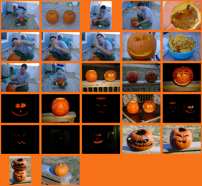 Jack-o'-lanterns: 2008
