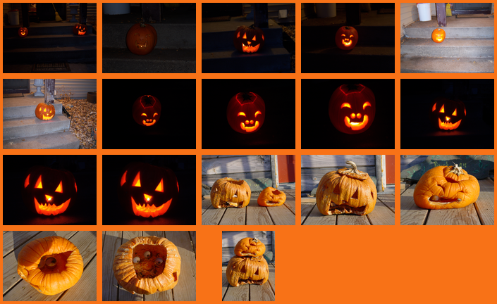 Jack-o'-lanterns: 2012