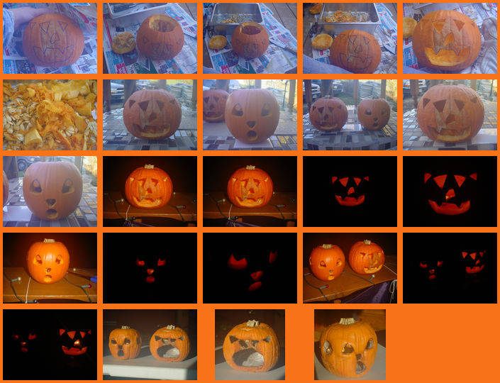 Jack-o'-lanterns: 2014
