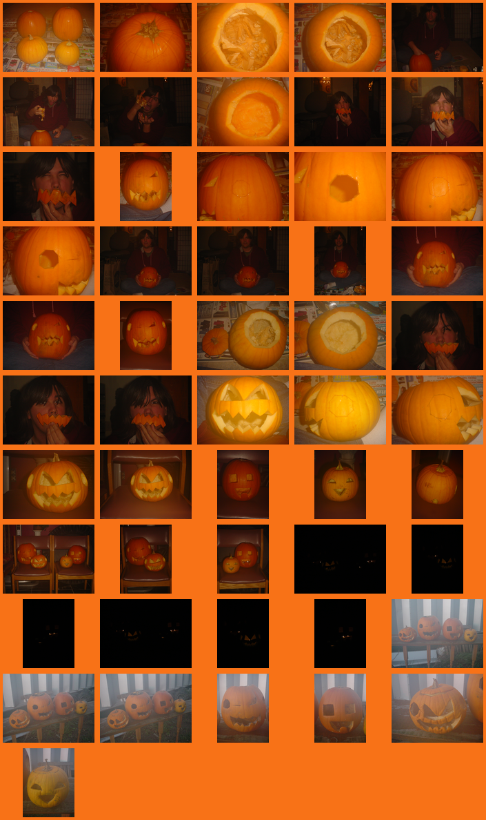 Jack-o'-lanterns: 2015